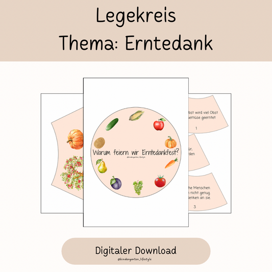 Legekreis Thema: Erntedank