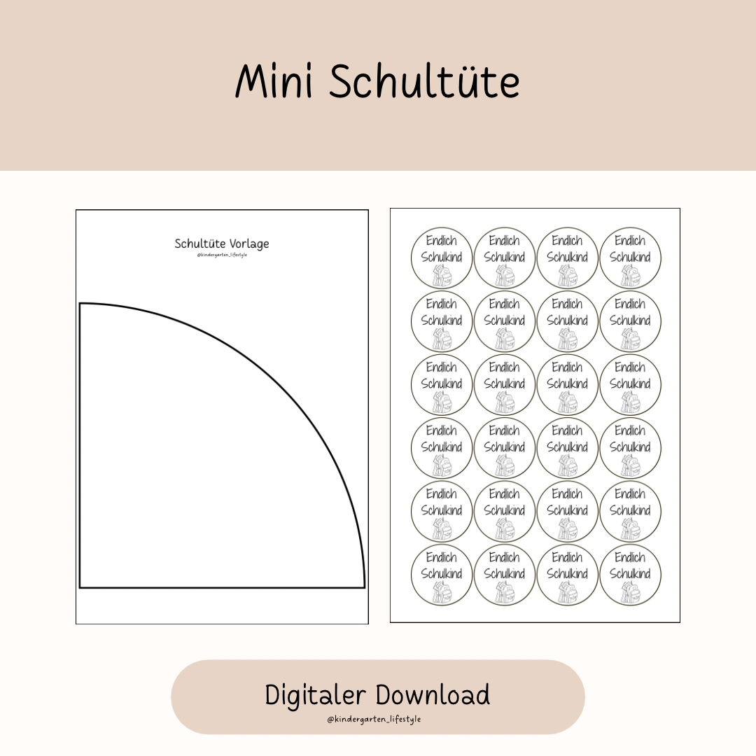 Mini Schultüte