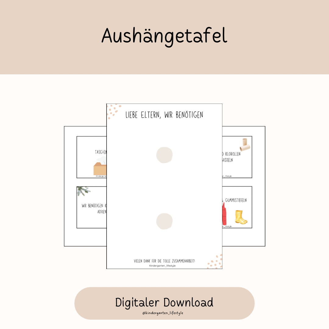 Aushängetafel