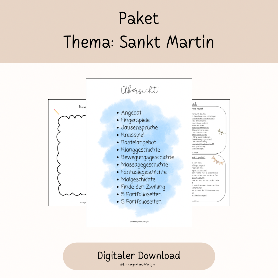 Paket Thema: Sankt Martin