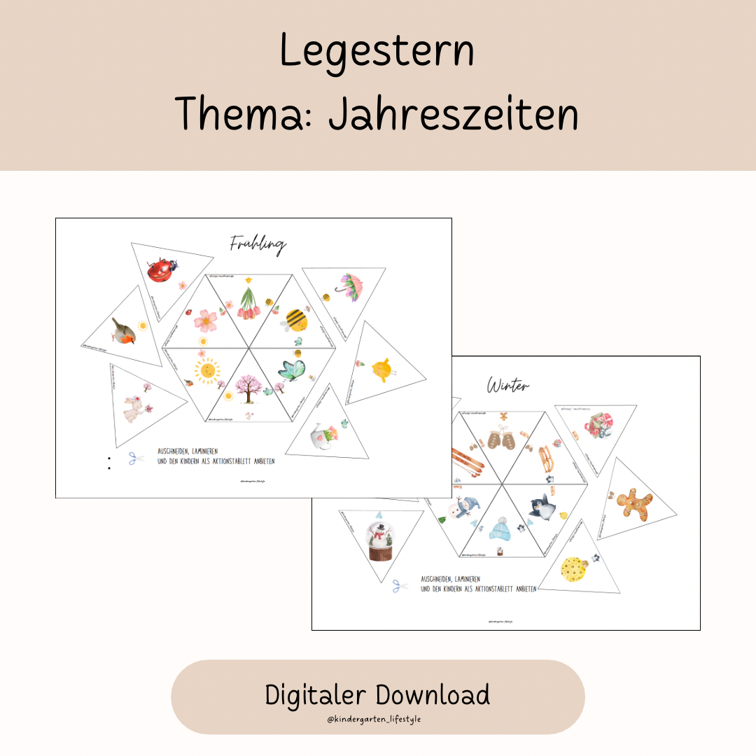 Legestern Thema: Jahreszeiten