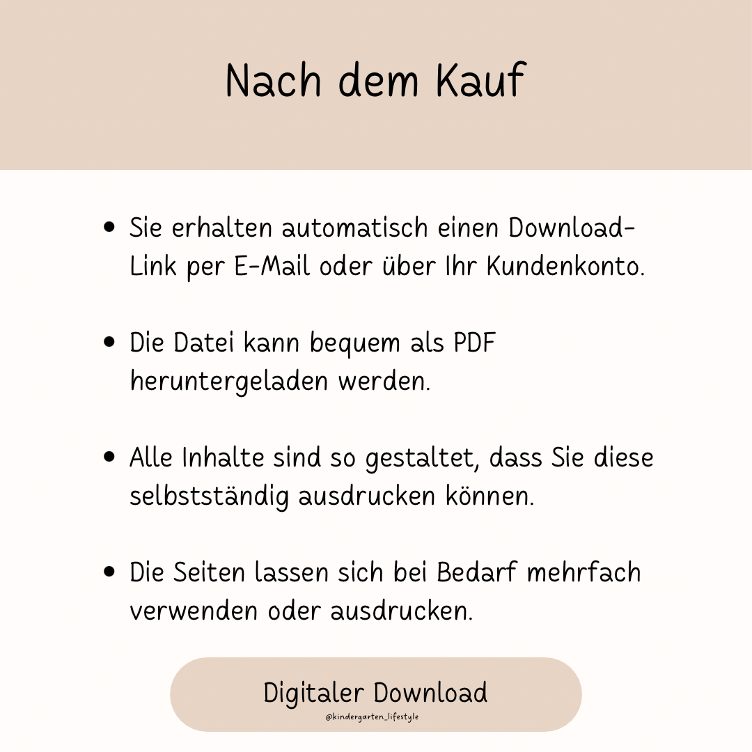 Kärtchen Thema: Körperteile