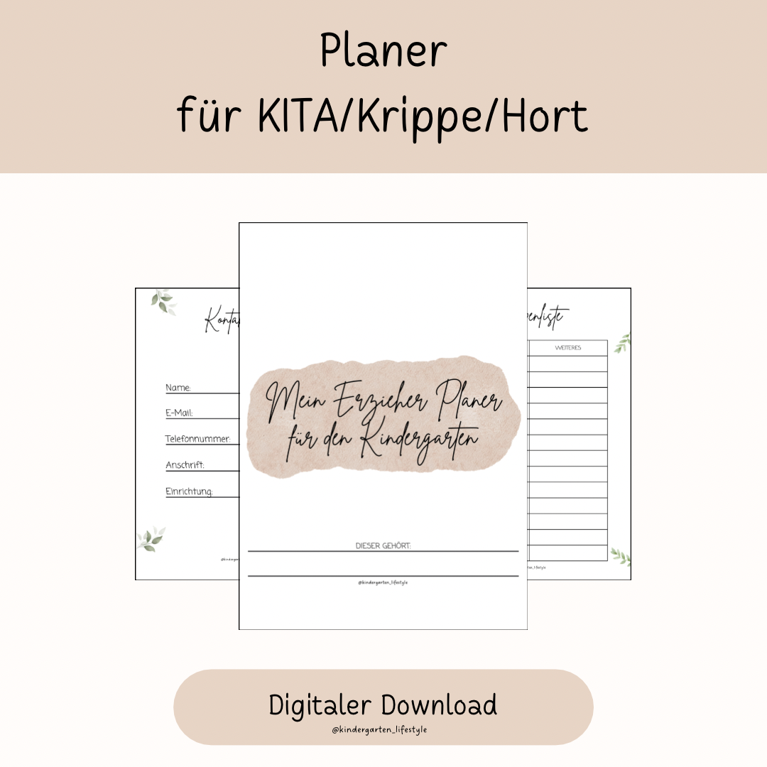 Planer für KITA/Krippe/Hort