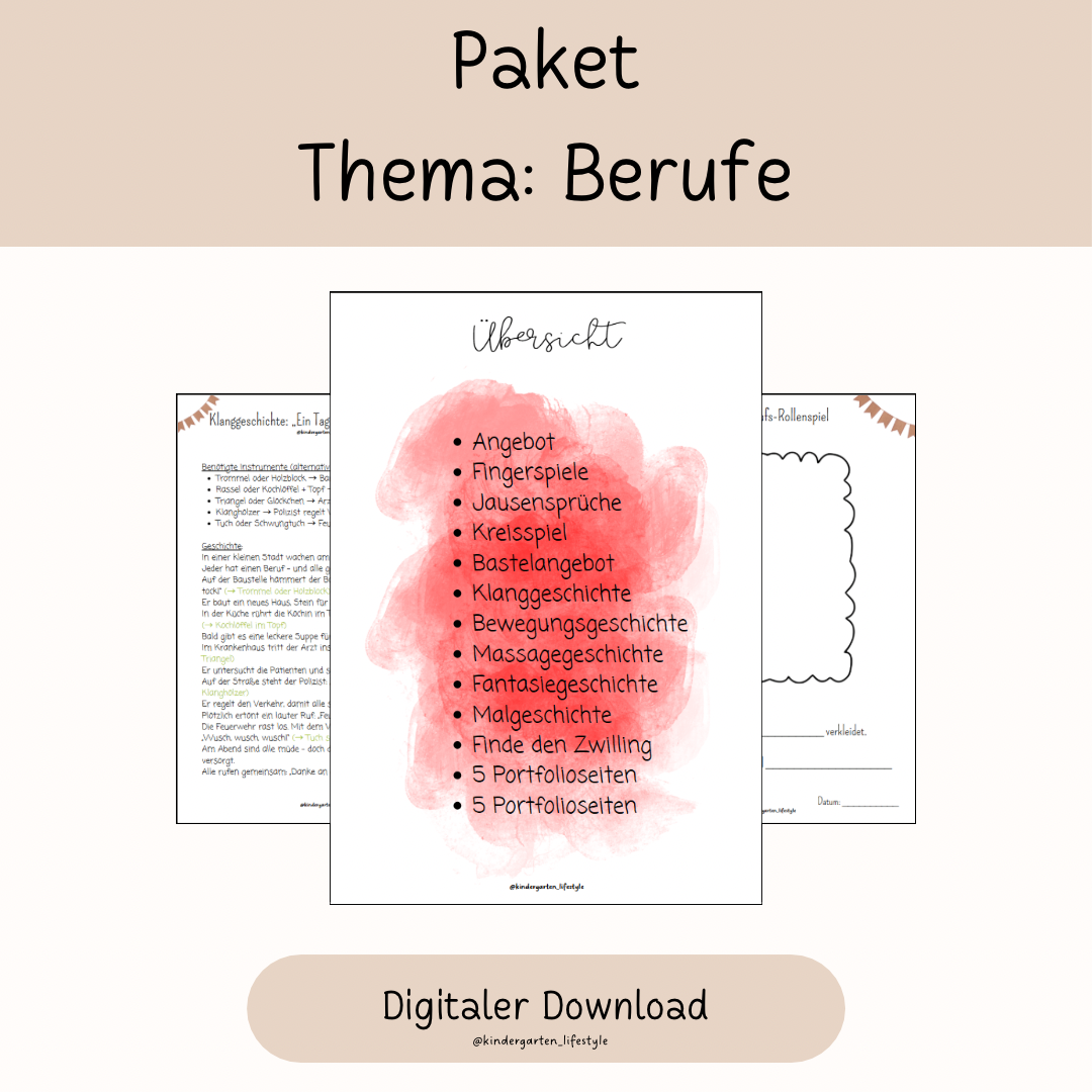Paket Thema: Berufe