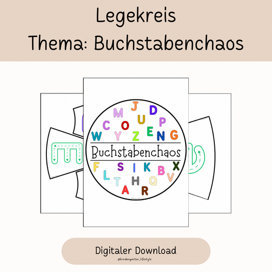 Legekreis Thema: Buchstabenchaos