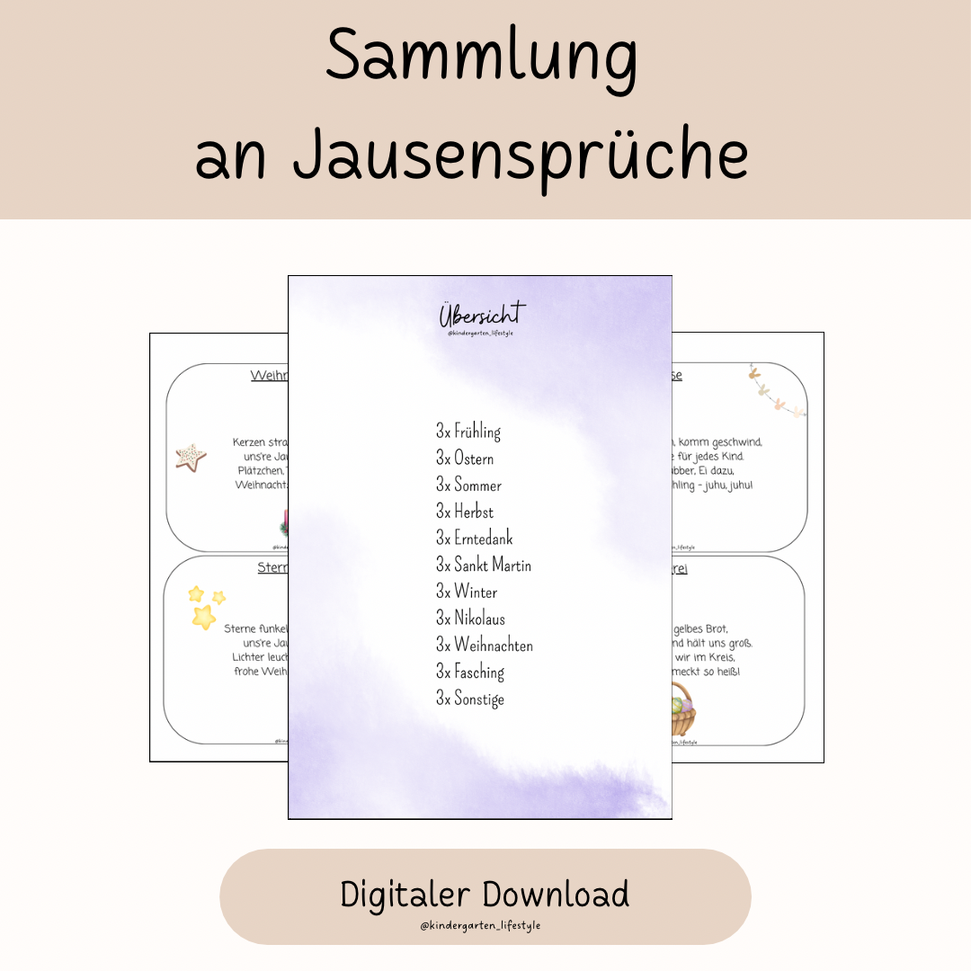 Sammlung an Jausensprüche