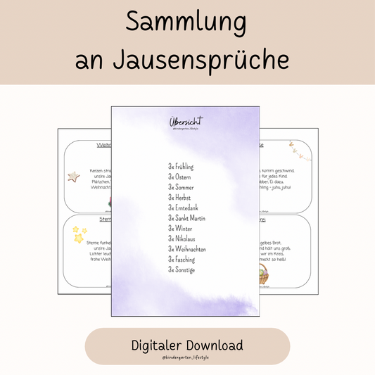 Sammlung an Jausensprüche