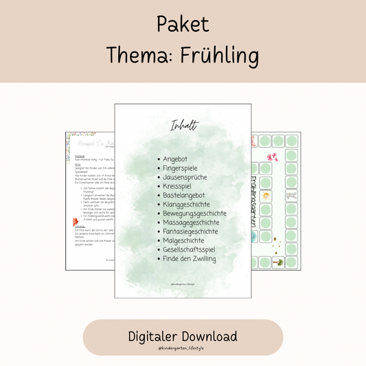 Paket Thema: Frühling