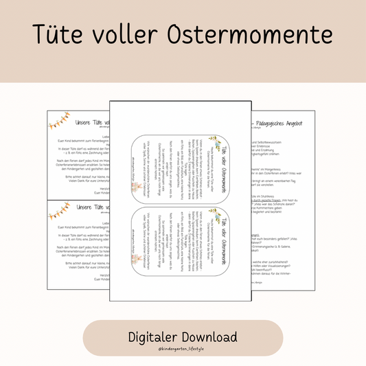 Tüte voller Ostermomente