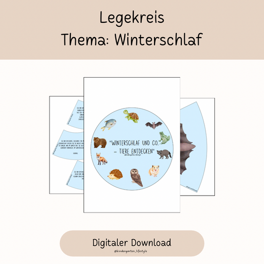 Legekreis Thema: Winterschlaf & Co.