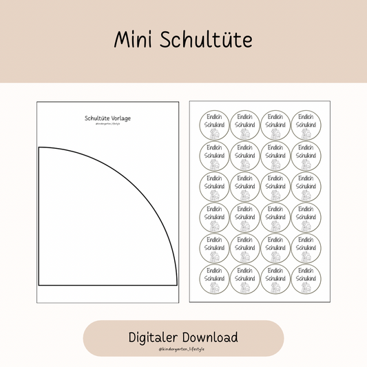 Mini Schultüte