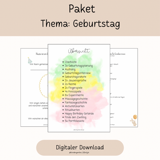 Paket Thema: Geburtstag