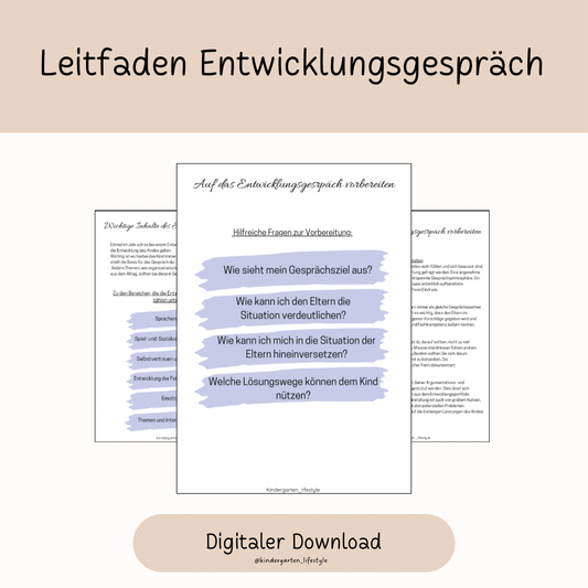 Leifaden Entwicklungsgespräch