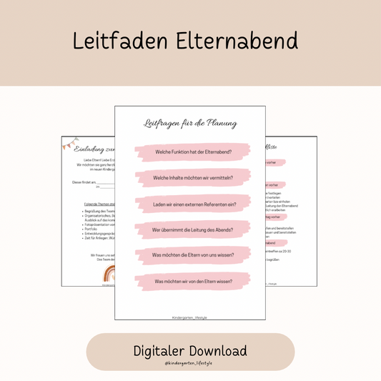 Leitfaden Elternabend