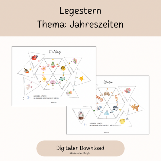 Legestern Thema: Jahreszeiten