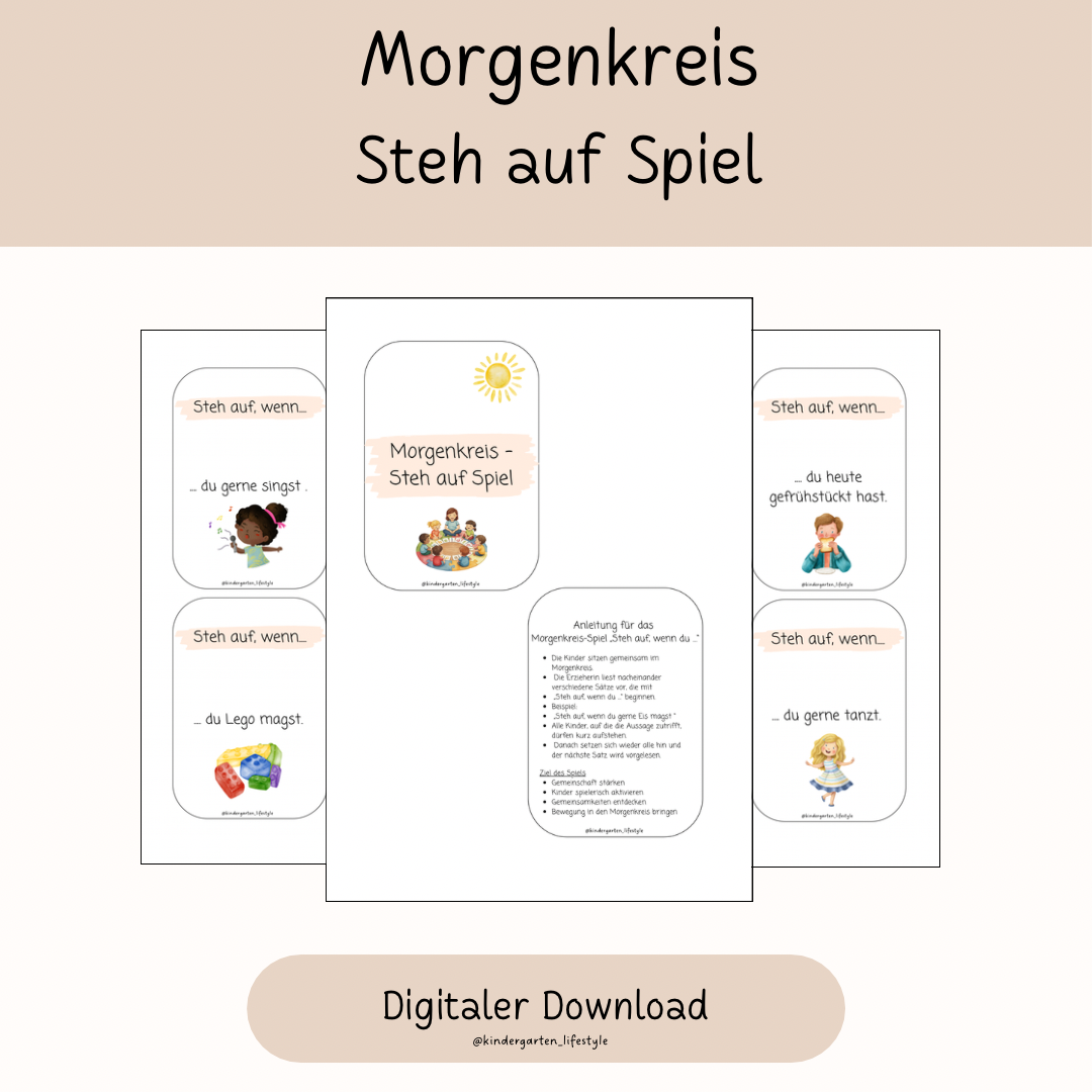 Morgenkreis Steh auf Spiel