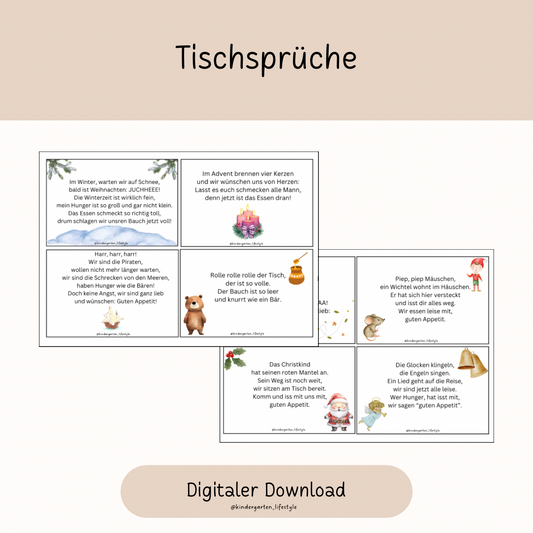 Tischsprüche