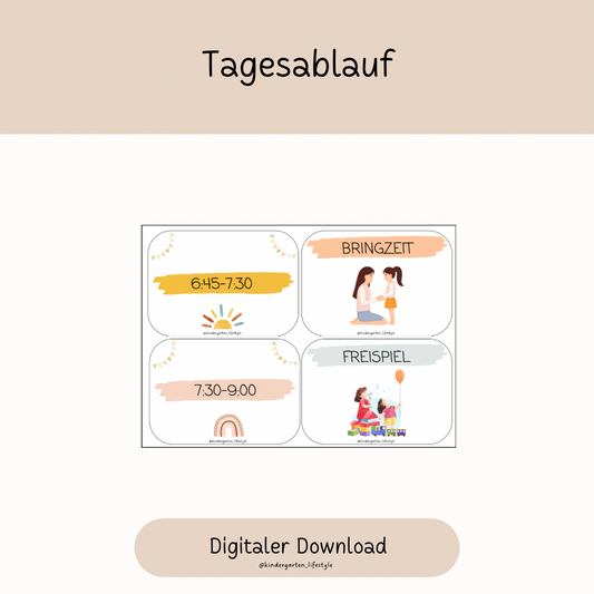Tagesablauf-Karten