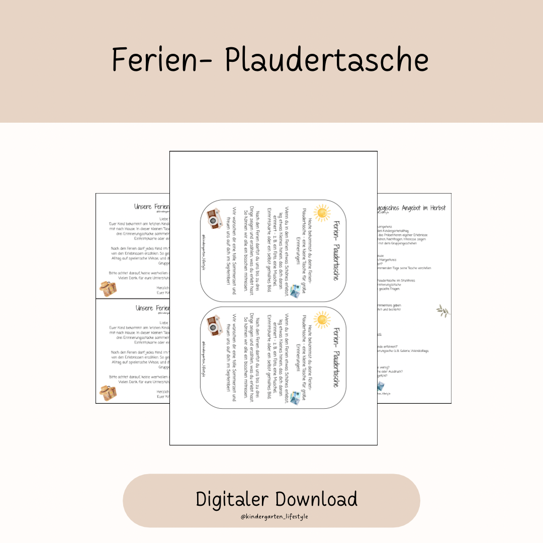 Ferien-Plaudertasche