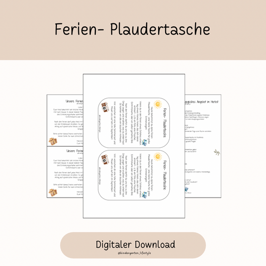 Ferien-Plaudertasche