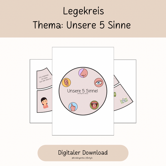 Legekreis Thema: Unsere 5 Sinne