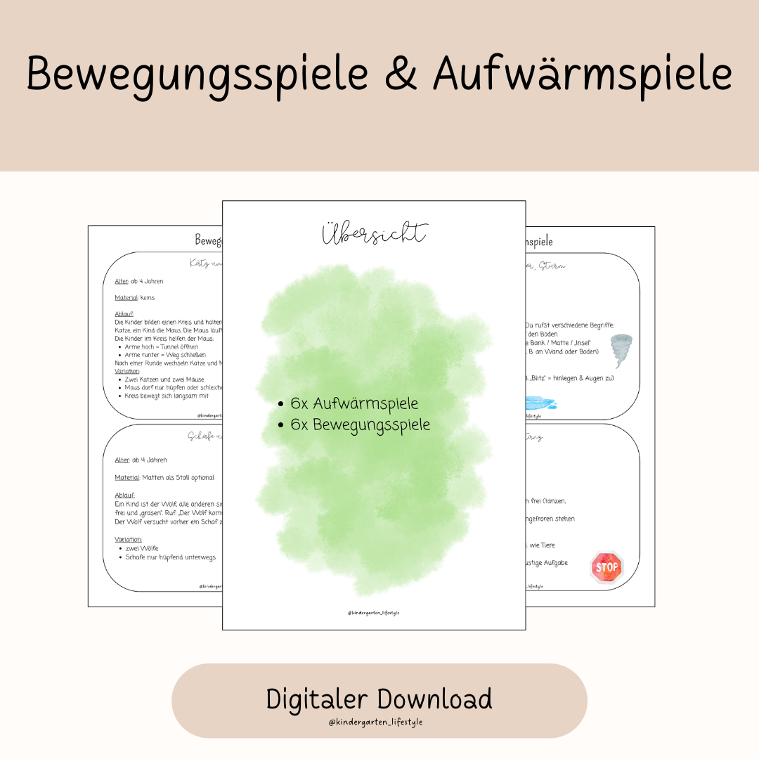 Bewegungsspiele & Aufwärmspiele