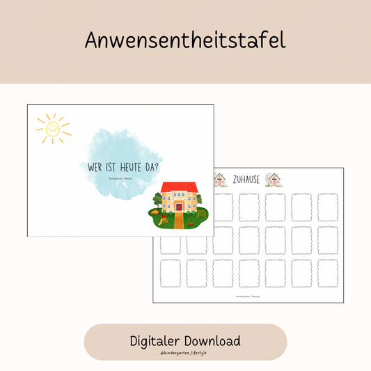Anwesenheitstafel