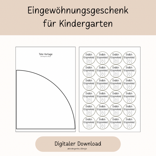 Eingewöhnungsgeschenk für Kindergarten