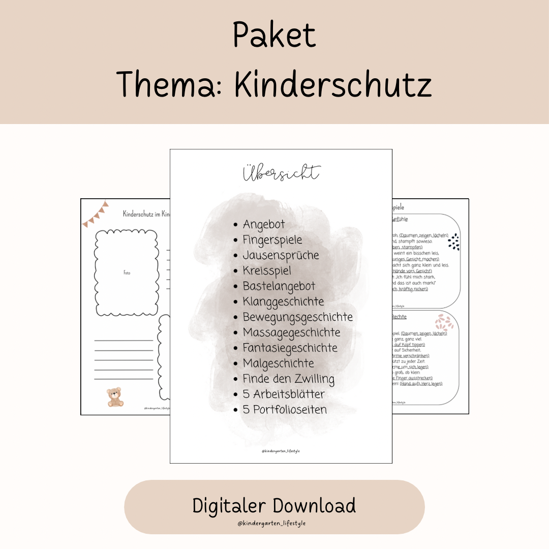 Paket Thema: Kinderschutz