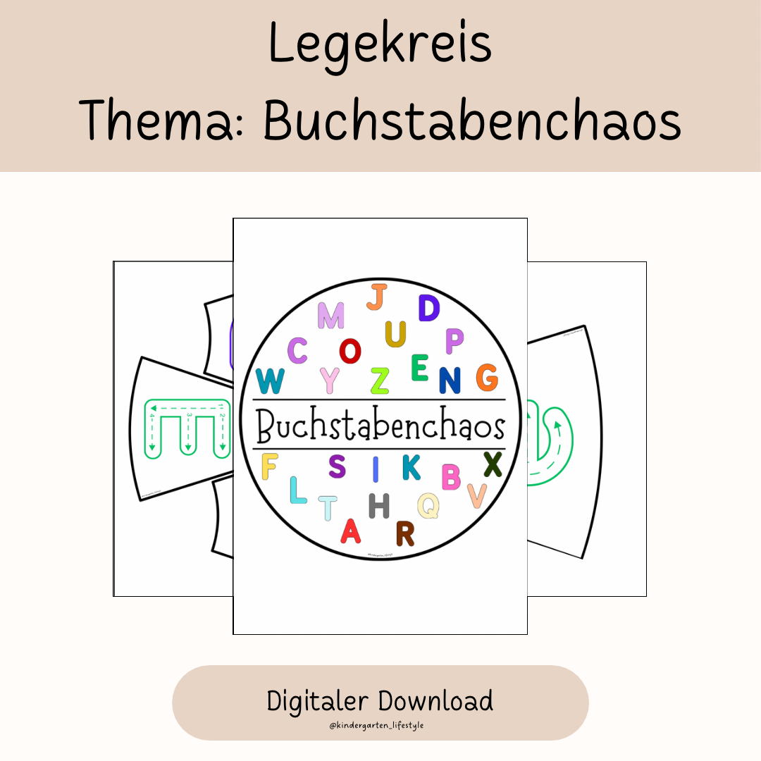 Legekreis Thema: Buchstabenchaos
