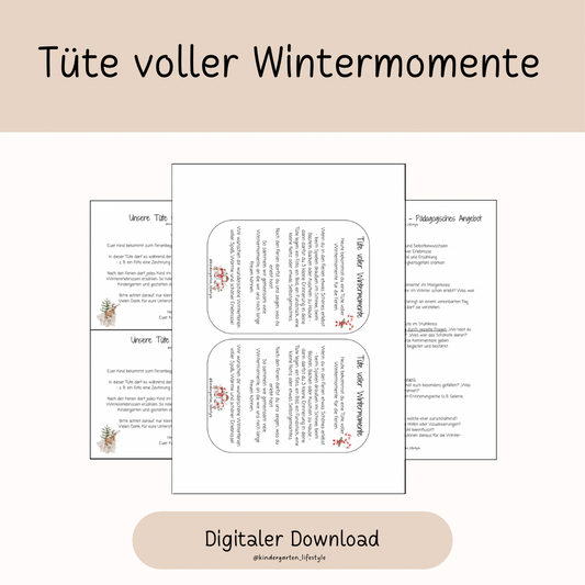Tüte voller Wintermomente