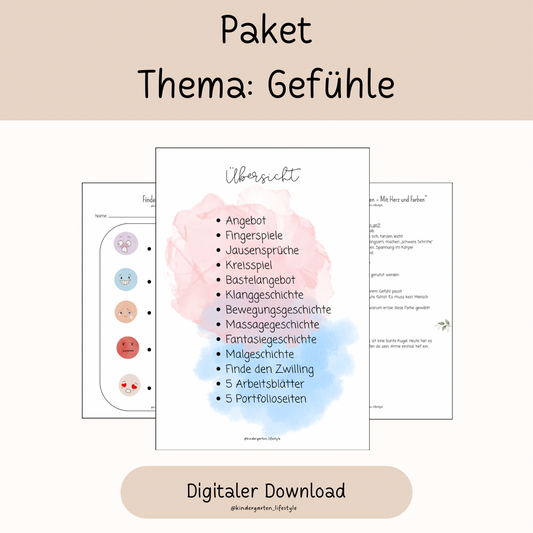 Paket Thema: Gefühle