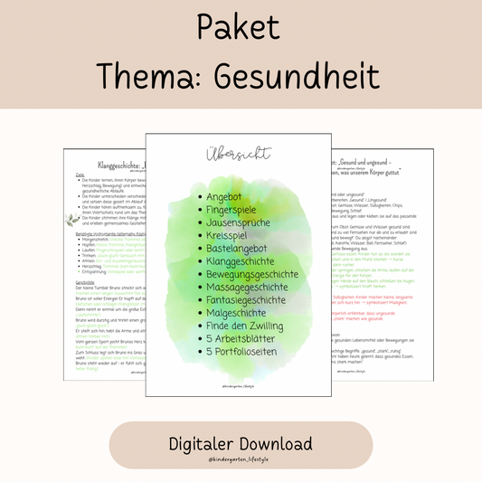 Paket Thema: Gesundheit