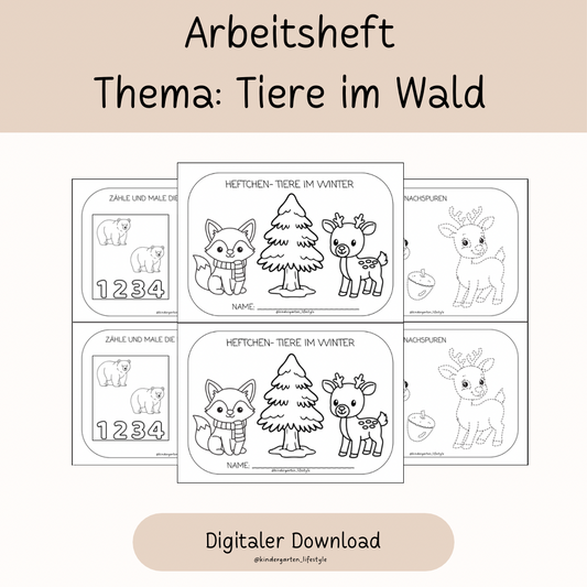 Arbeitsheft Thema: Tiere im Winter