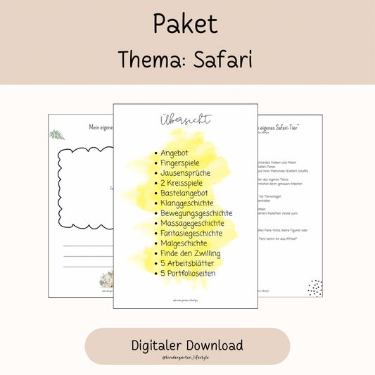 Paket Thema: Safari