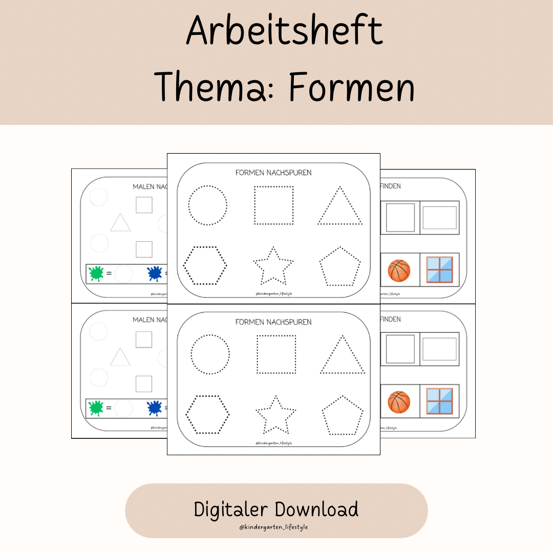 Arbeitsheft Thema: Formen