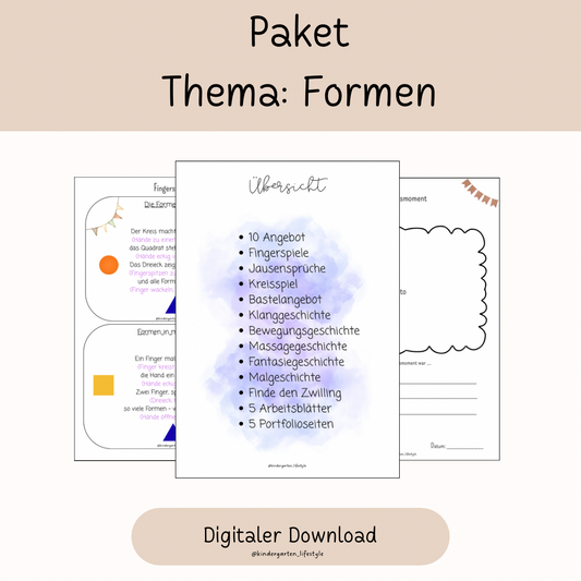 Paket Thema: Formen