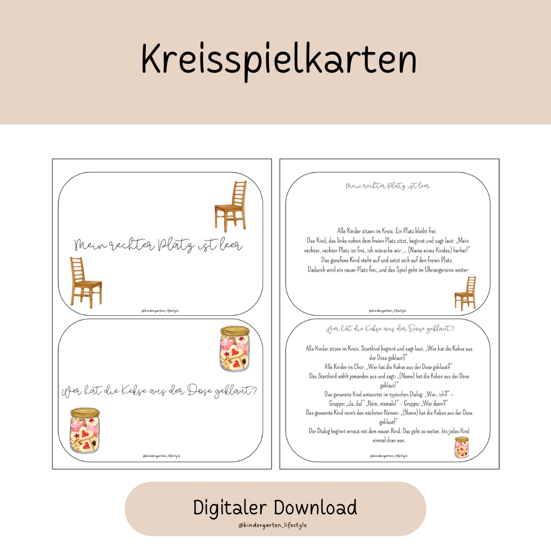 Kreisspielkarten