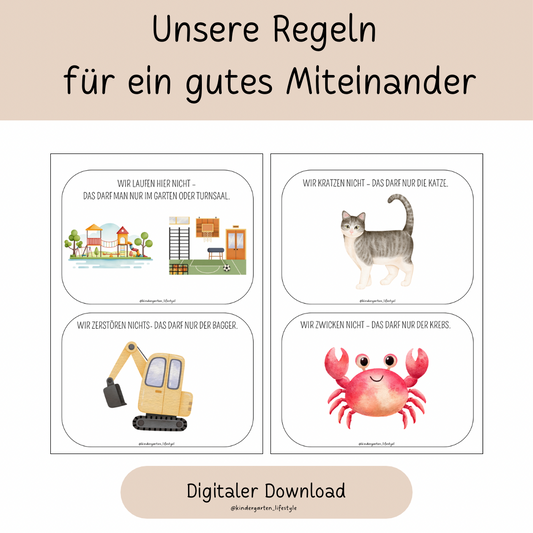 Unsere Regeln für ein gutes Miteinander