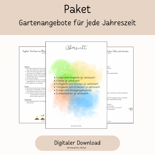 Paket
Gartenangebote für jede Jahreszeit