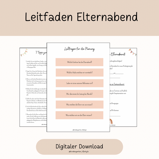 Leitfaden Elternabend