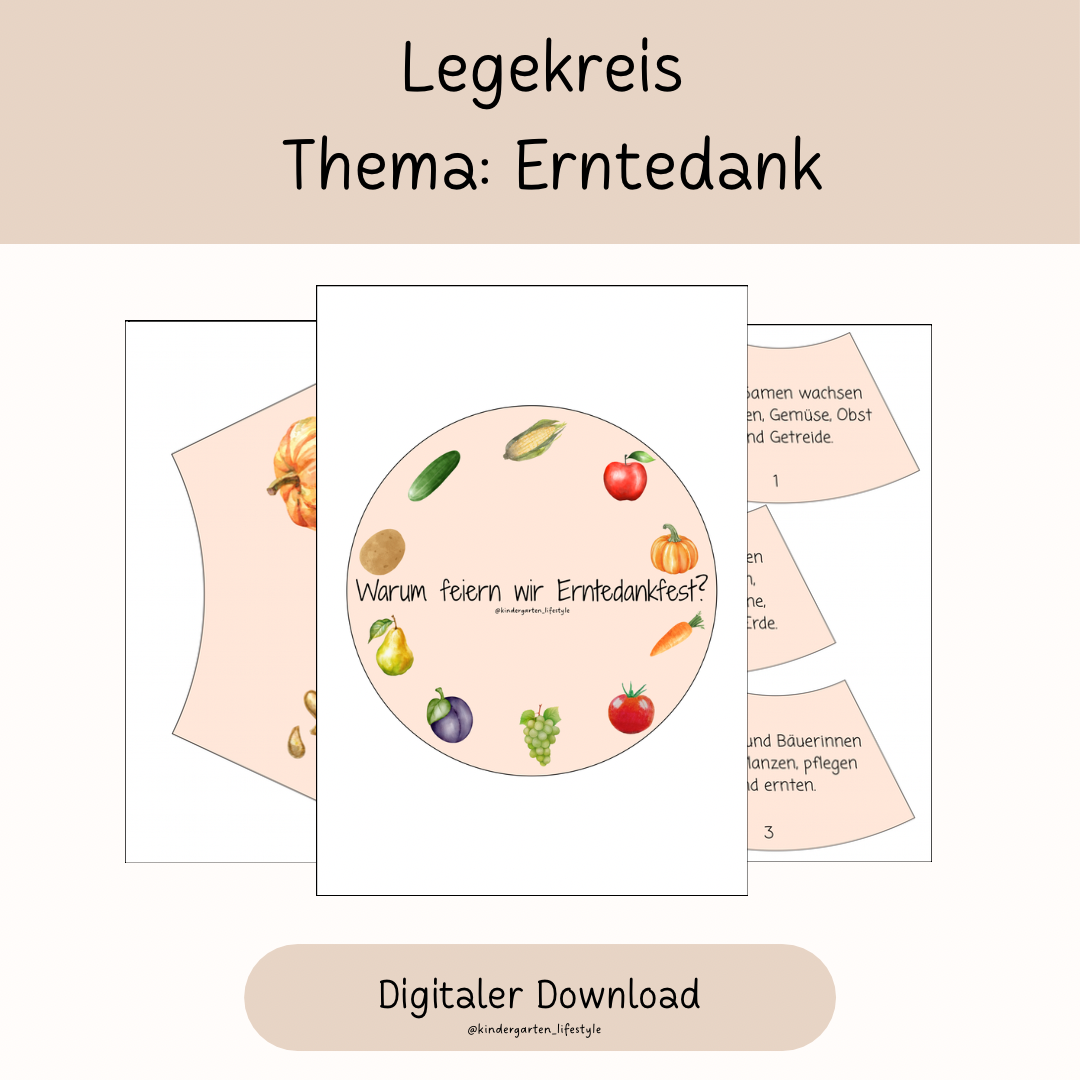 Legekreis Thema: Erntedank